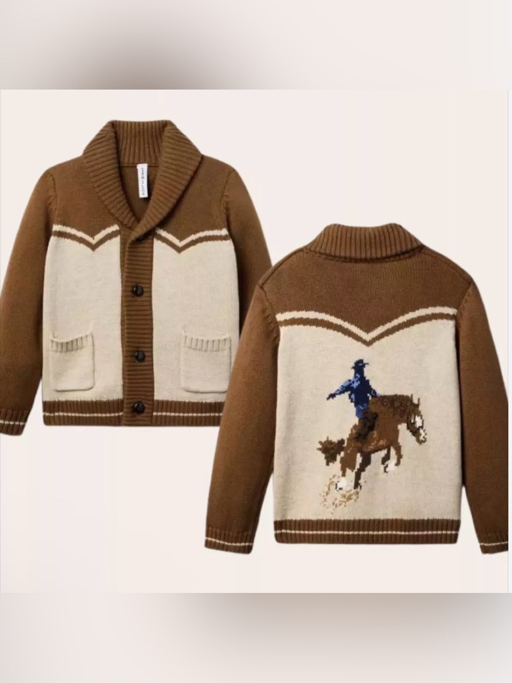 Janie and Jack The Rein In Style Cardigan